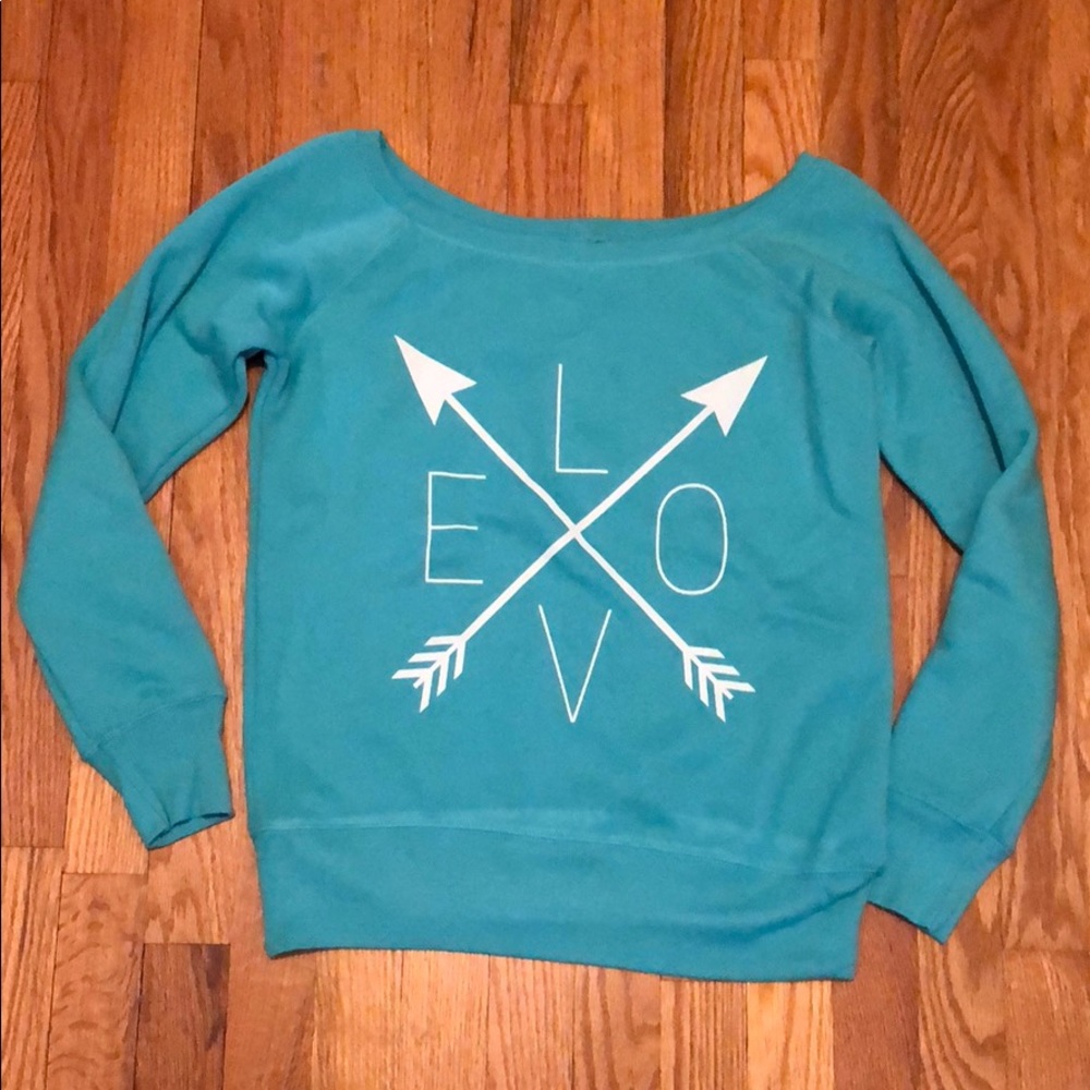 NBW Love scoop neck sweatshirt